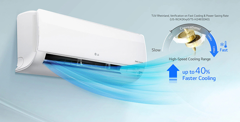 Máy lạnh LG Inverter 1 Hp V10ENW1 Máy lạnh LG Inverter 1 Hp V10ENW1