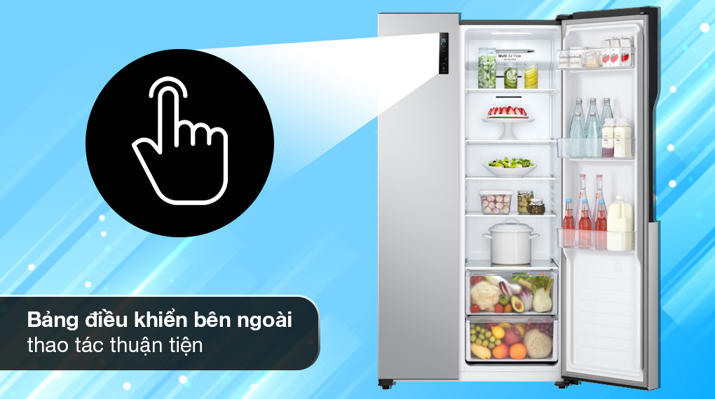 Tủ lạnh LG Inverter 519 lít GR-B256JDS