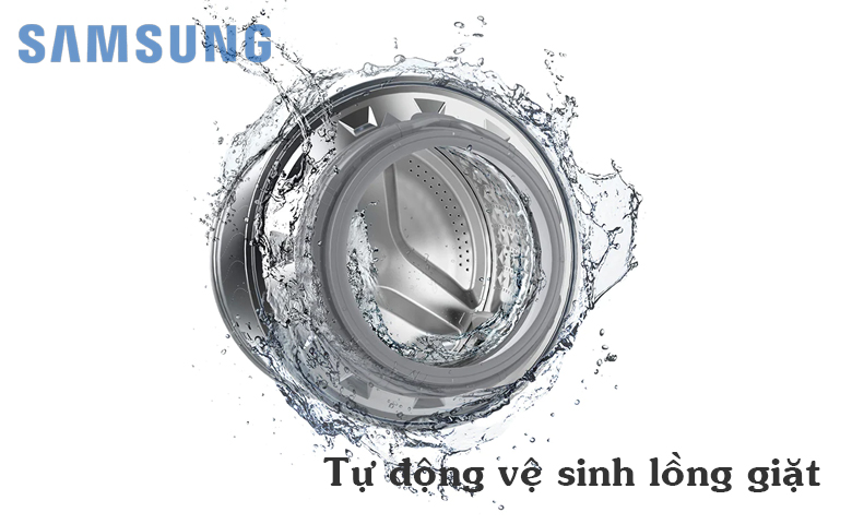 Máy giặt Samsung tự động vệ sinh lồng giặt