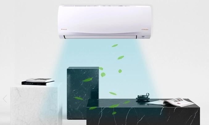 Điều hoà Daikin Inverter 1 HP ATKQ25TAVMV - Thổi gió dễ chịu